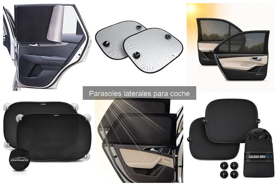 Opiniones de usuarios sobre parasoles laterales para coche