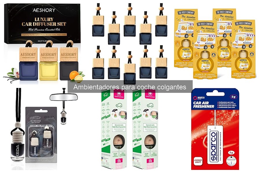 Opiniones sobre ambientadores colgantes para coche