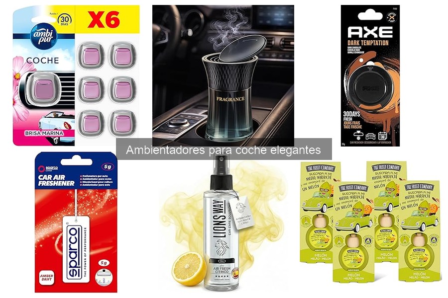 Opiniones sobre ambientadores elegantes para coche
