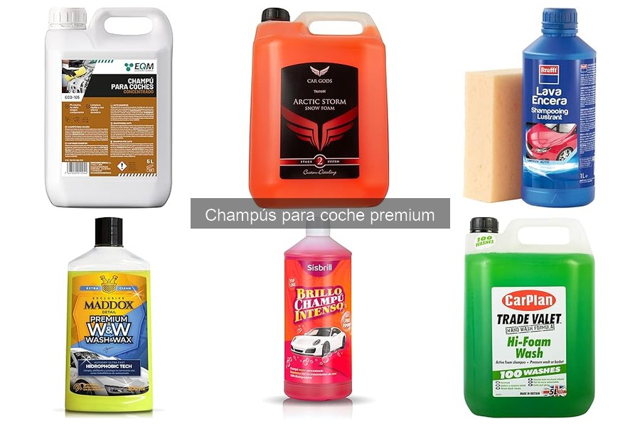 Opiniones sobre Champús para Coche Premium: Análisis y Reseñas