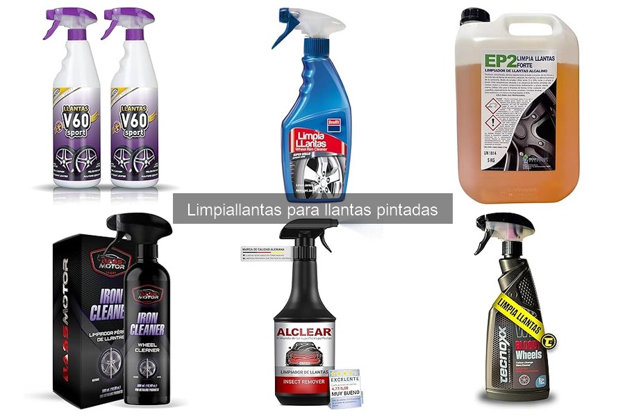 Opiniones sobre limpiadores de llantas pintadas: comparativa