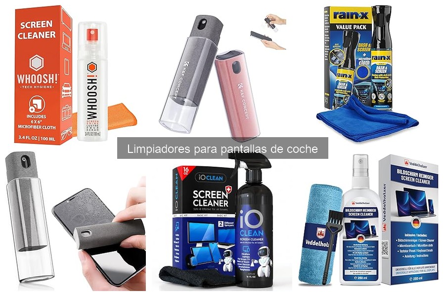 Opiniones sobre Limpiadores de Pantallas de Coche