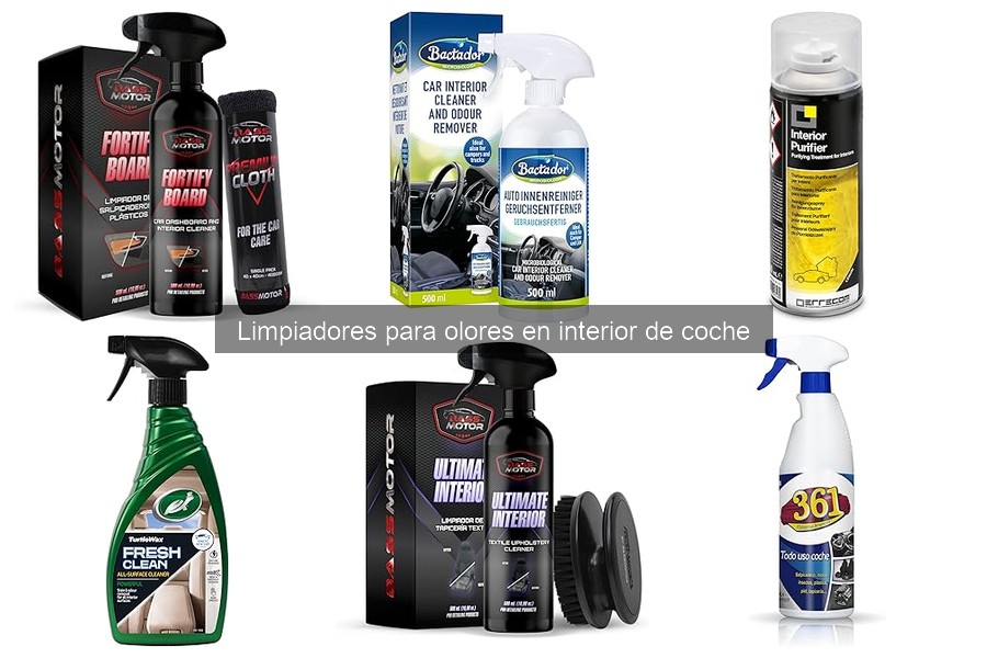Opiniones sobre limpiadores para olores en coches