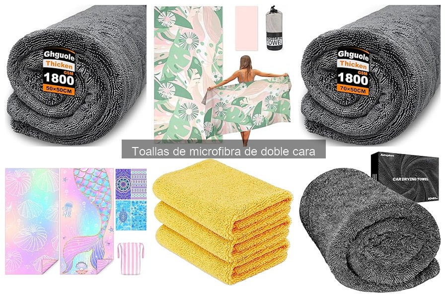 Opiniones sobre toallas de microfibra de doble cara
