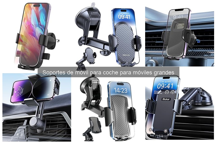 Opiniones y valoraciones de soportes de móvil para coche