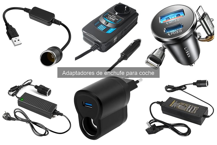 Precauciones para Usar Adaptadores de Enchufe en Coche