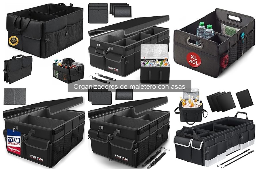 Precio de organizadores de maletero con asas: guía 2023
