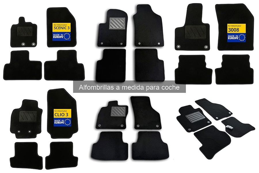 Precios de alfombrillas a medida para coche: Comparativa 2023