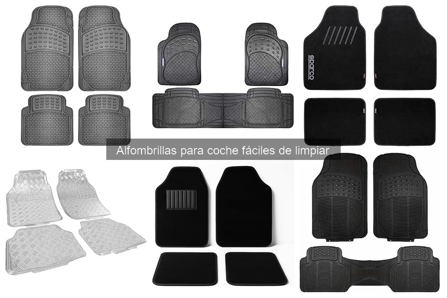 Precios de alfombrillas para coche fáciles de limpiar