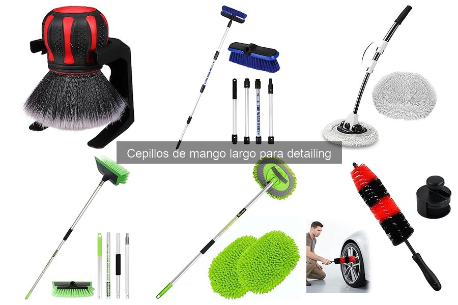 Precios de Cepillos de Mango Largo para Detailing