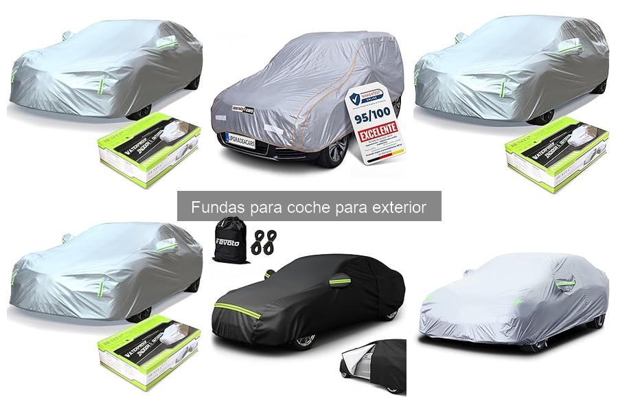 Precios de fundas para coche y dónde comprarlas