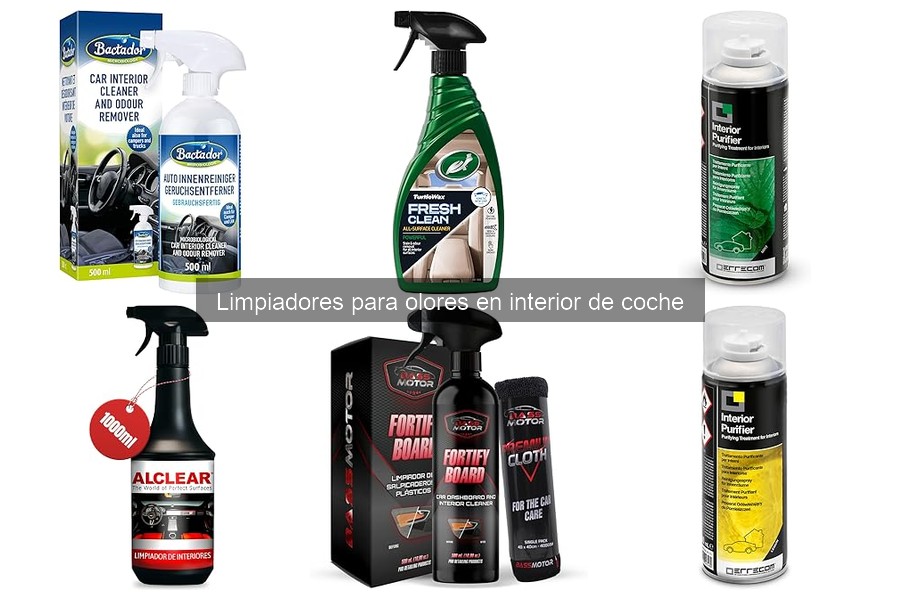 Precios de Limpiadores para Olores en Coches: Comparativa
