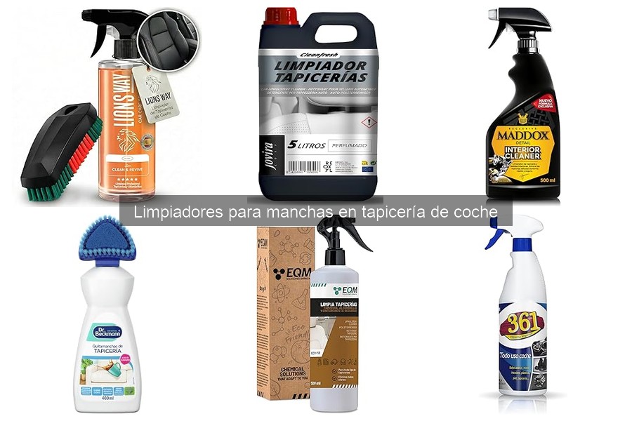 Precios de Limpiadores para Tapicería de Coche en 2023