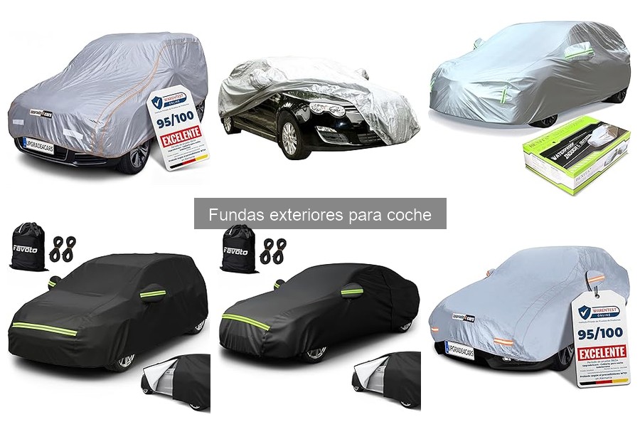 Preguntas frecuentes sobre fundas exteriores para coche