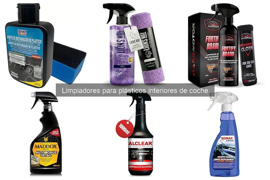 Problemas al elegir limpiador para plásticos de coche y soluciones