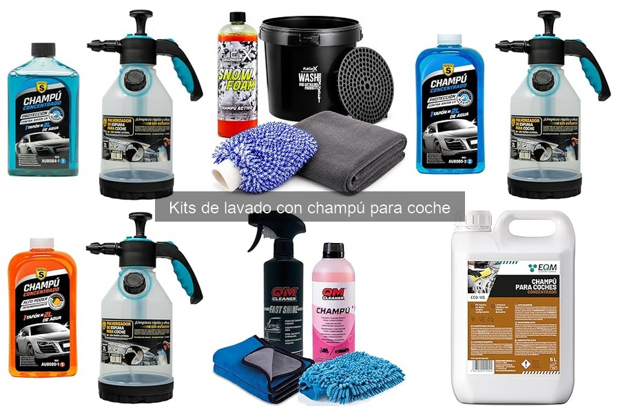 Problemas Comunes al Usar Kits de Lavado de Coche
