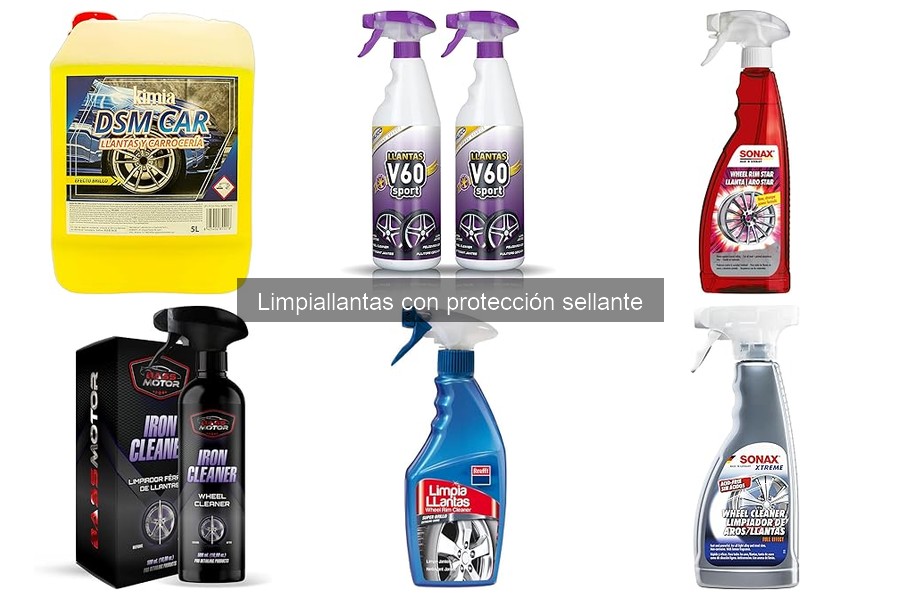 Problemas comunes al usar limpiallantas con protección sellante