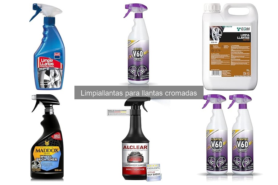 Problemas comunes al usar limpiallantas en llantas cromadas