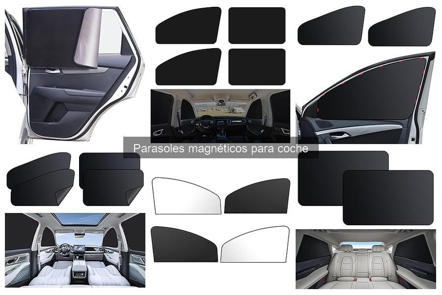 Problemas comunes al usar parasoles magnéticos en coches