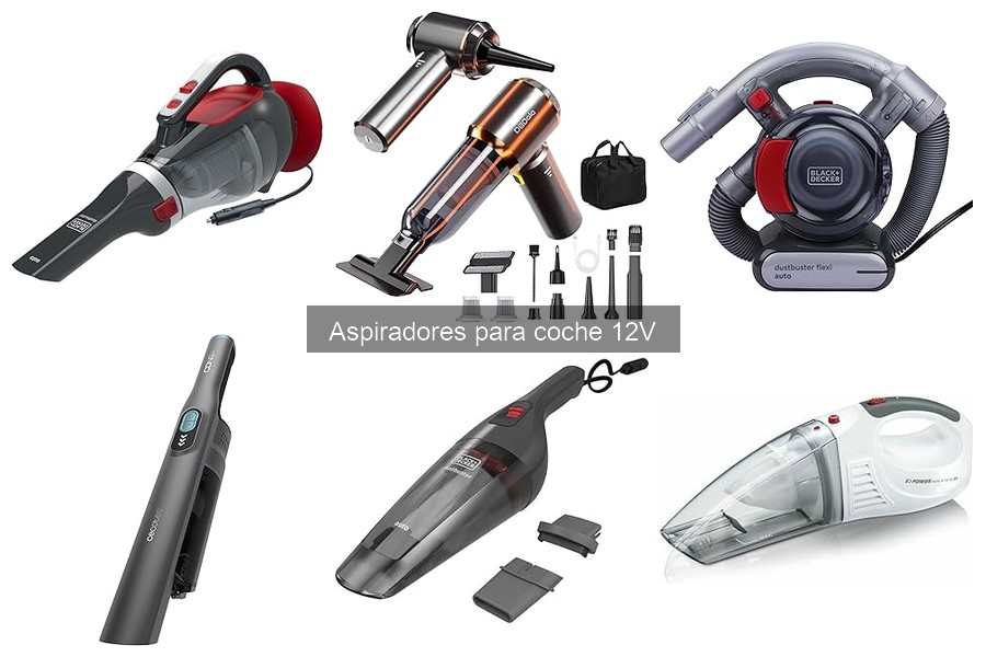 Problemas comunes aspiradores coche 12V y soluciones