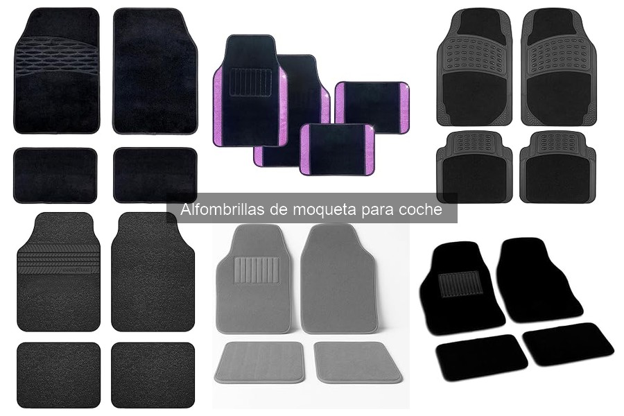 Problemas Comunes con Alfombrillas de Moqueta para Coche