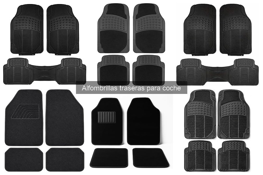 Problemas Comunes con Alfombrillas Traseras para Coche