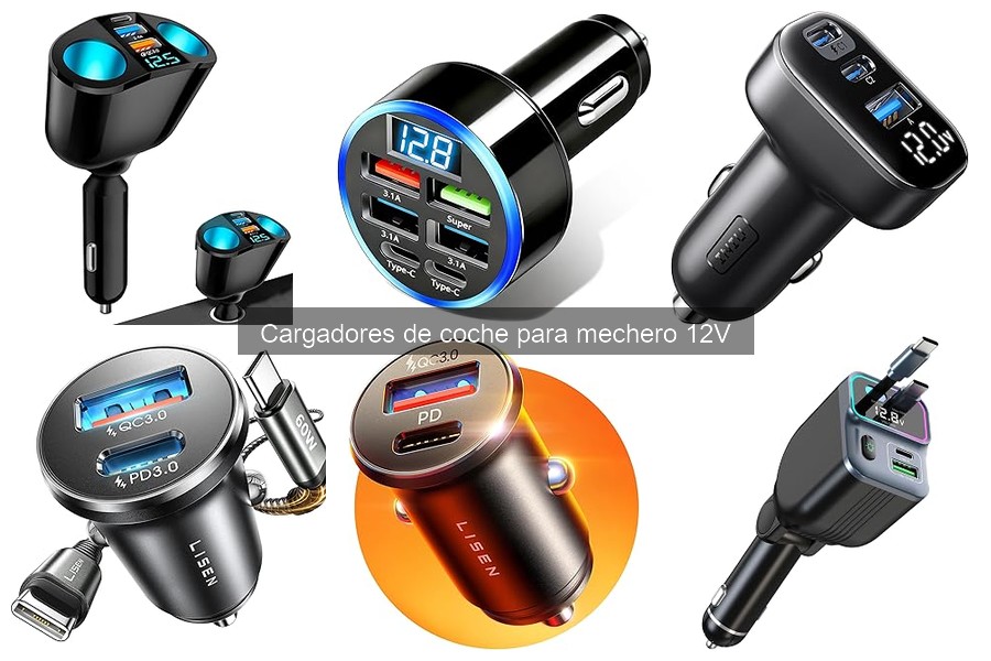 Problemas comunes con cargadores de coche mechero 12V