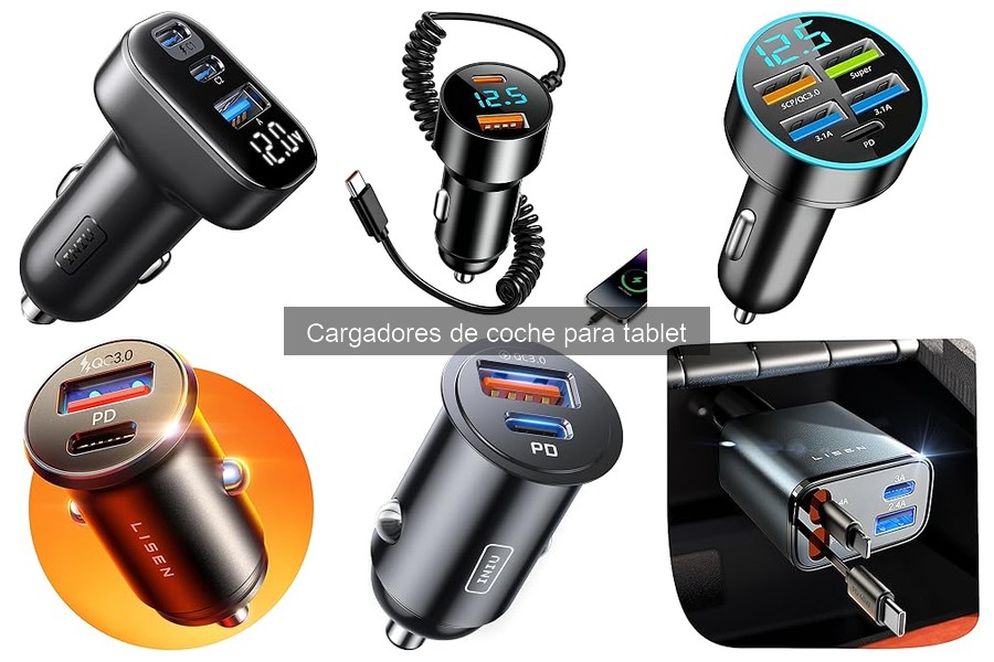 Problemas comunes con cargadores de coche para tablet y soluciones