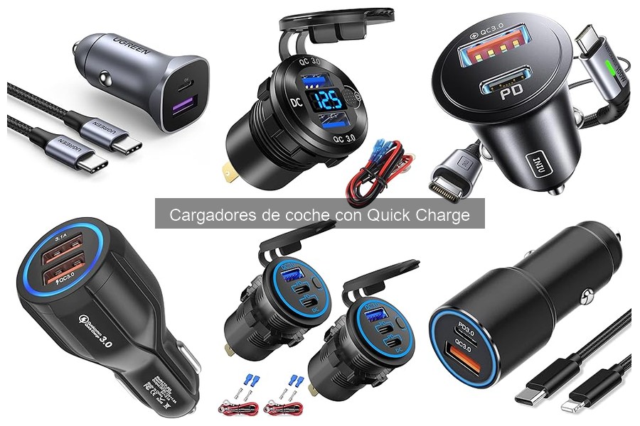 Problemas comunes con cargadores de coche Quick Charge