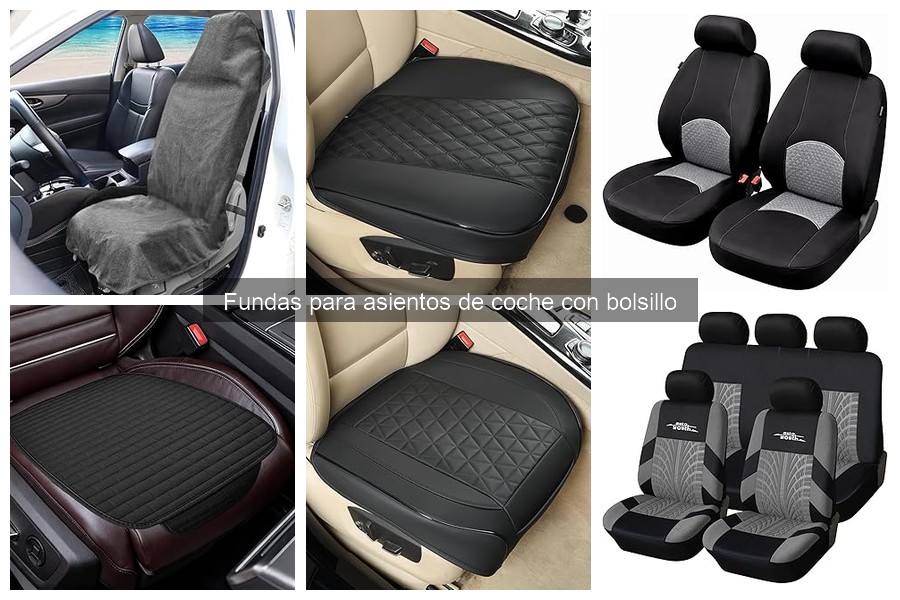 Problemas comunes con fundas para asientos de coche con bolsillo