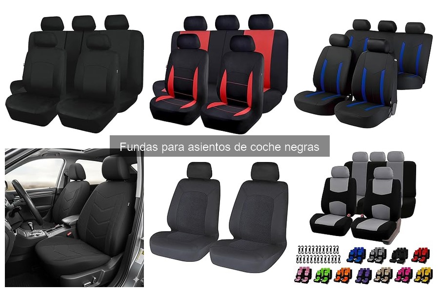 Problemas Comunes con Fundas para Asientos de Coche Negras