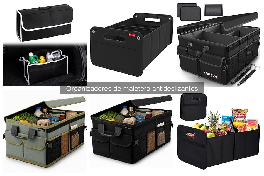 Problemas comunes con organizadores de maletero antideslizantes