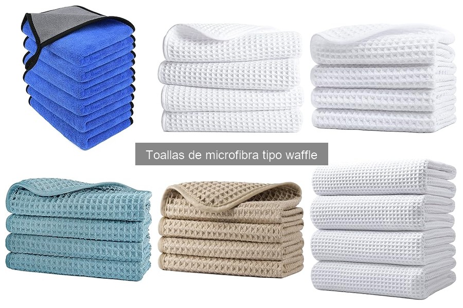 Problemas comunes con toallas de microfibra tipo waffle