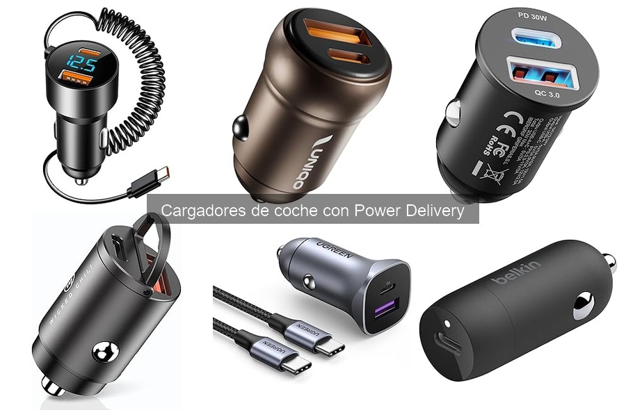 ¿Qué es un cargador de coche con Power Delivery?
