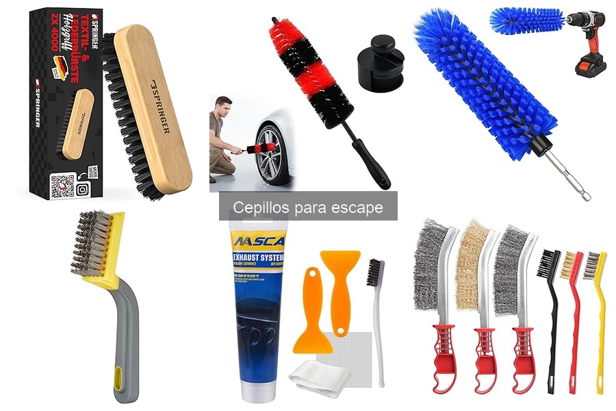 Qué es un cepillo para escape y cómo usarlo correctamente