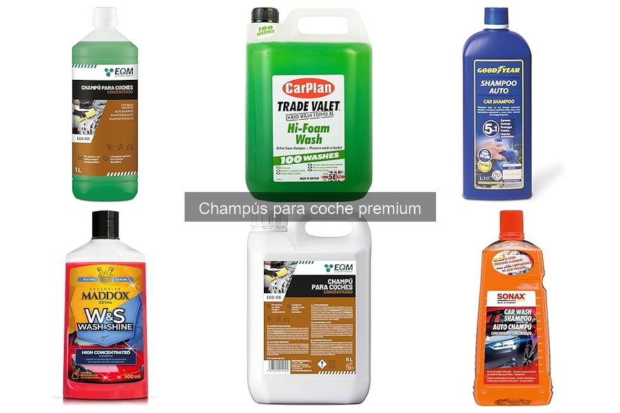 ¿Qué es un champú para coche premium? Beneficios y características