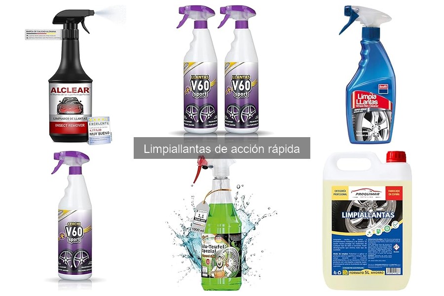 ¿Qué es un Limpiallantas de Acción Rápida y Cómo Funciona?