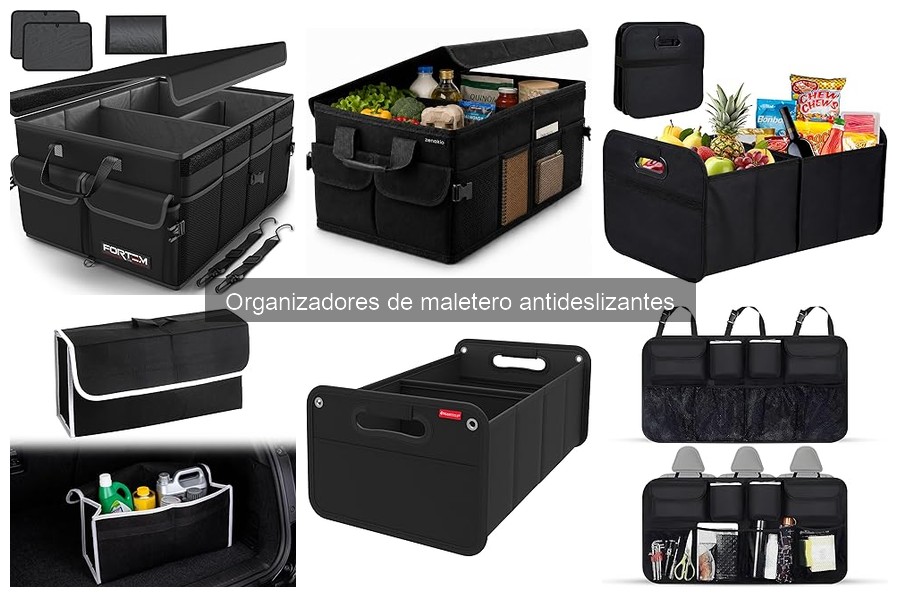 ¿Qué es un organizador de maletero antideslizante?