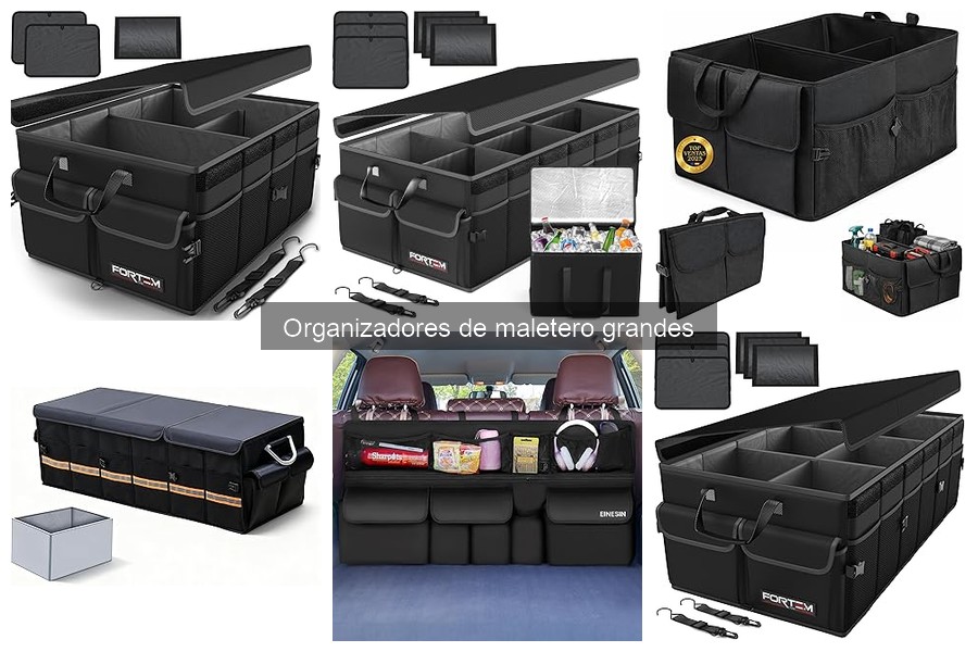 Qué es un organizador de maletero grande y sus beneficios