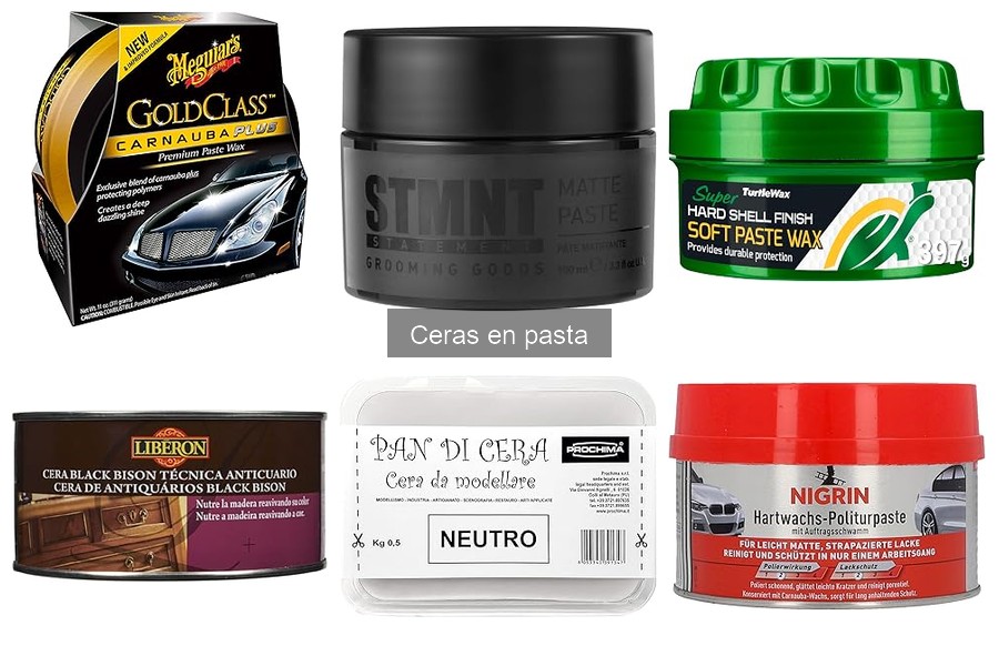 ¿Qué es una cera en pasta y cómo se utiliza en detailing?