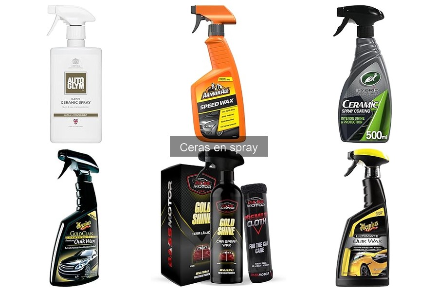 ¿Qué es una cera en spray para coche? Guía y beneficios