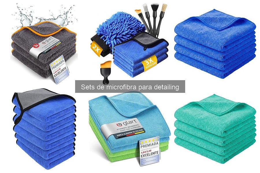 ¿Qué Incluye un Set de Microfibra para Detailing?