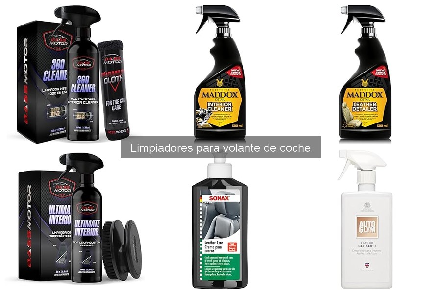 ¿Qué limpiador para volante de coche es el más efectivo?
