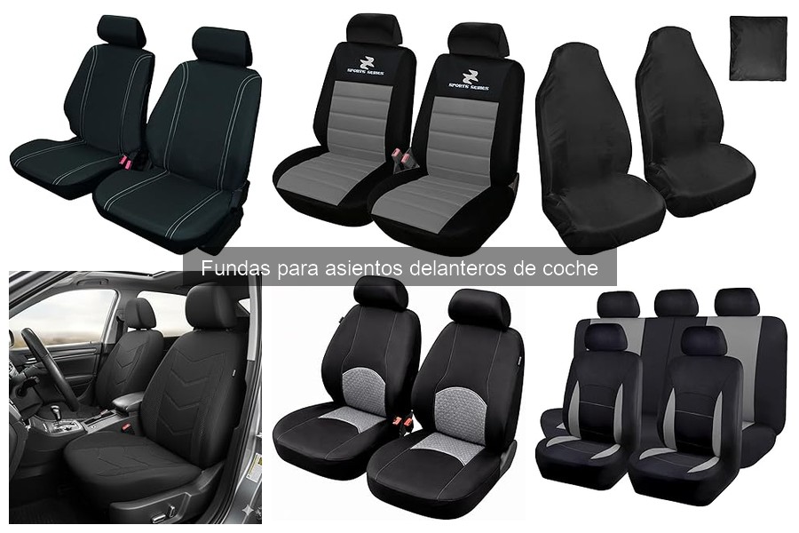 ¿Qué son las fundas para asientos delanteros de coche?