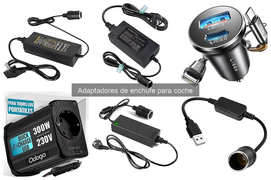 ¿Qué son los adaptadores de enchufe para coche?