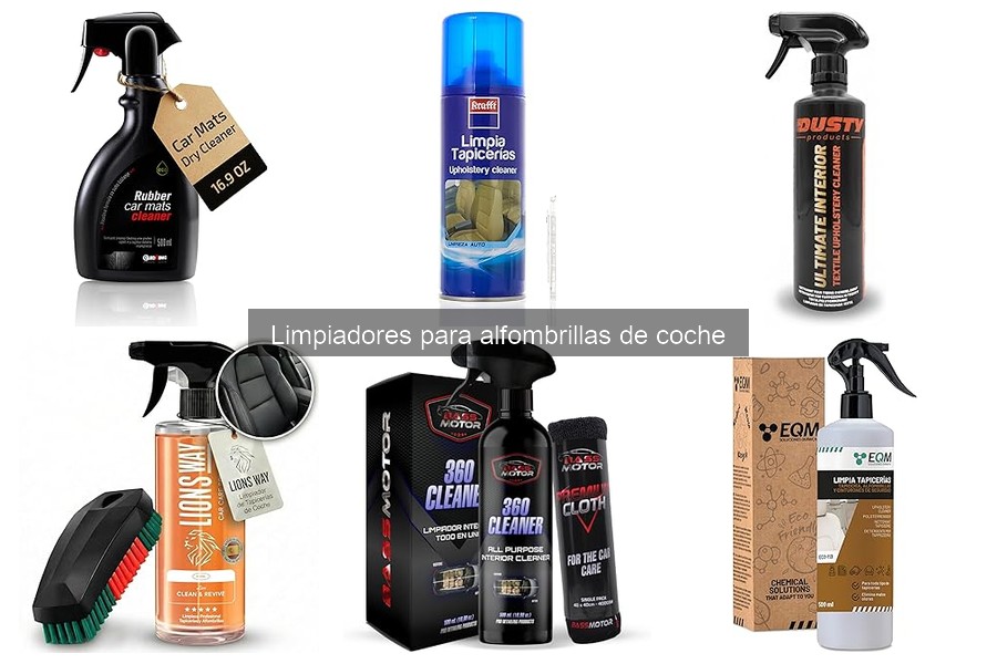 Qué son los limpiadores para alfombrillas de coche