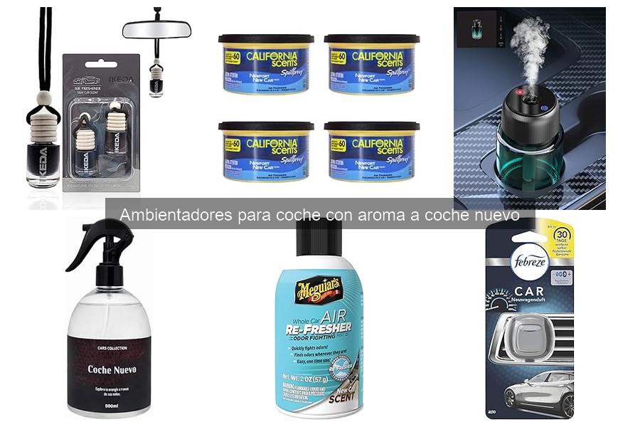 Reseñas de Ambientadores con Aroma a Coche Nuevo