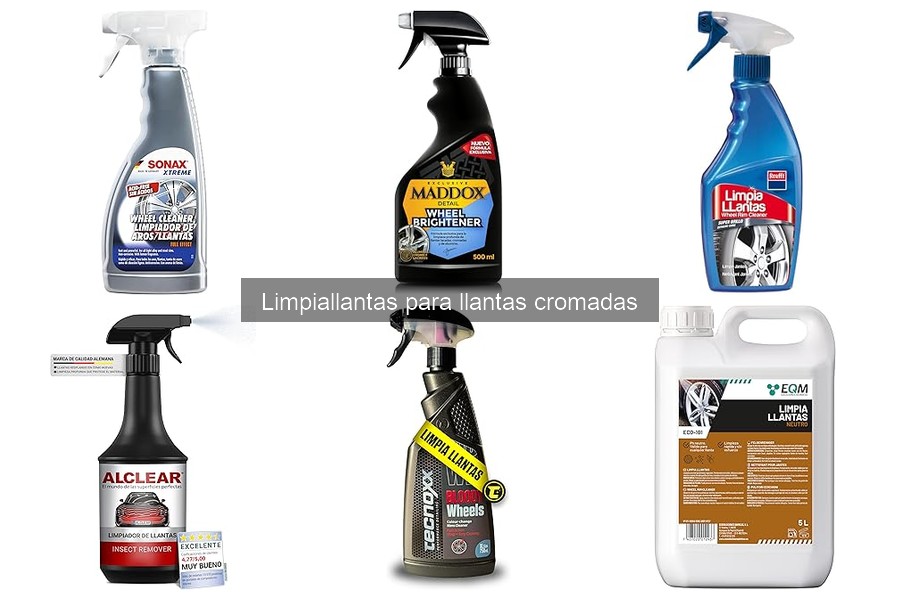 Reseñas de limpiallantas para llantas cromadas: opiniones y comparativas