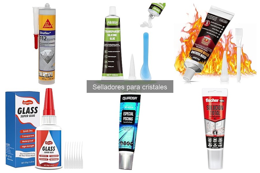 Selladores para cristales: precios y comparativa actualizada