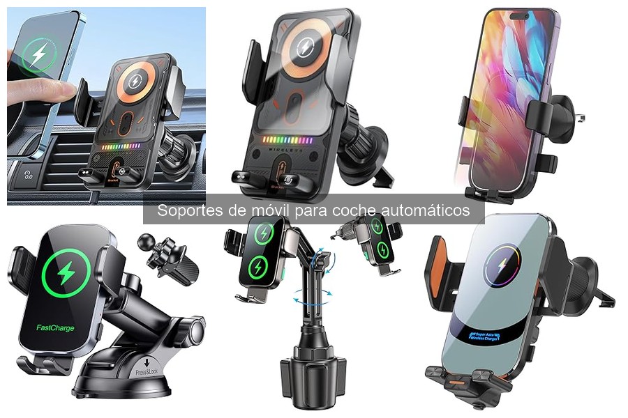 Soportes de móvil automáticos para coche: ¿Qué son y cómo funcionan?